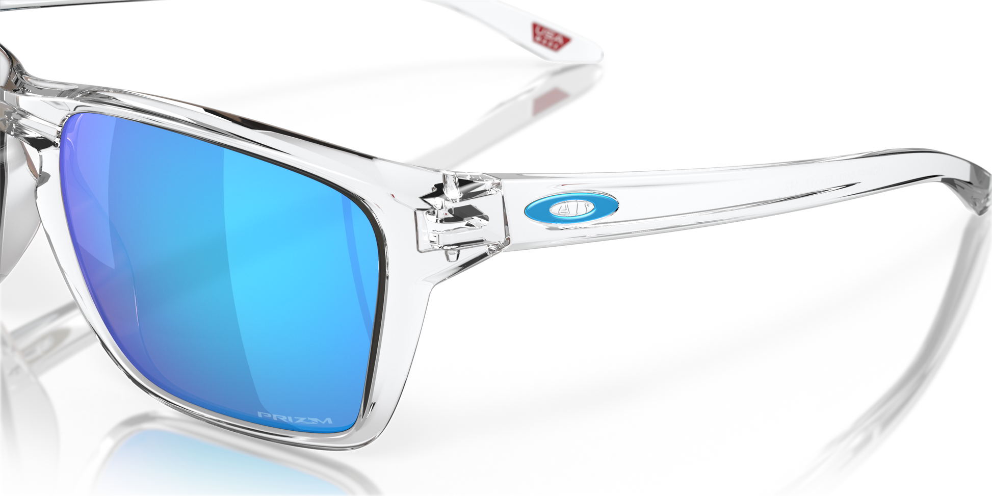 [Prizm Sapphire Lenses, Polished Clear Frame]
