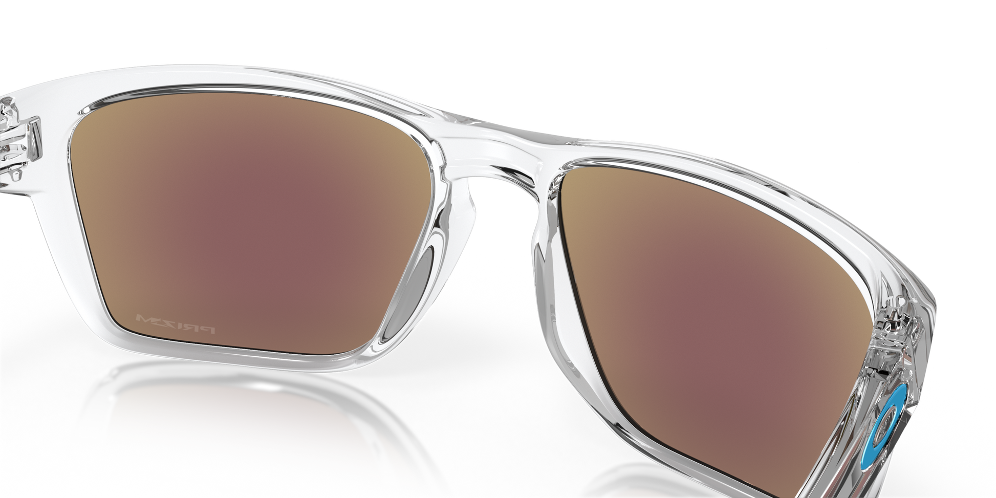 [Prizm Sapphire Lenses, Polished Clear Frame]
