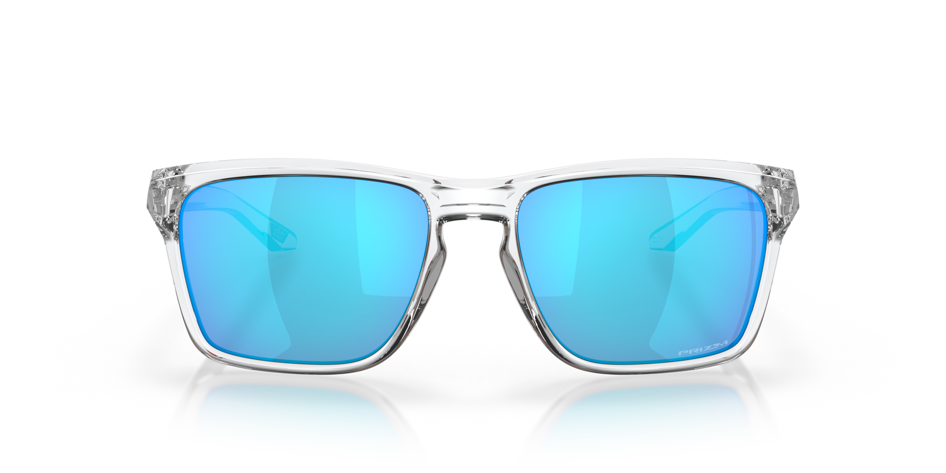 [Prizm Sapphire Lenses, Polished Clear Frame]