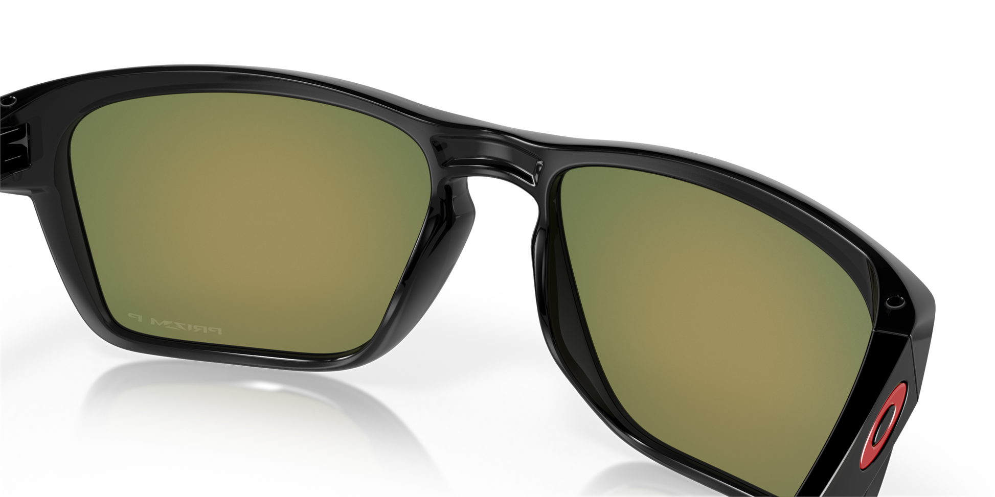 [Prizm Ruby Polarized Lenses, Black Ink Frame]