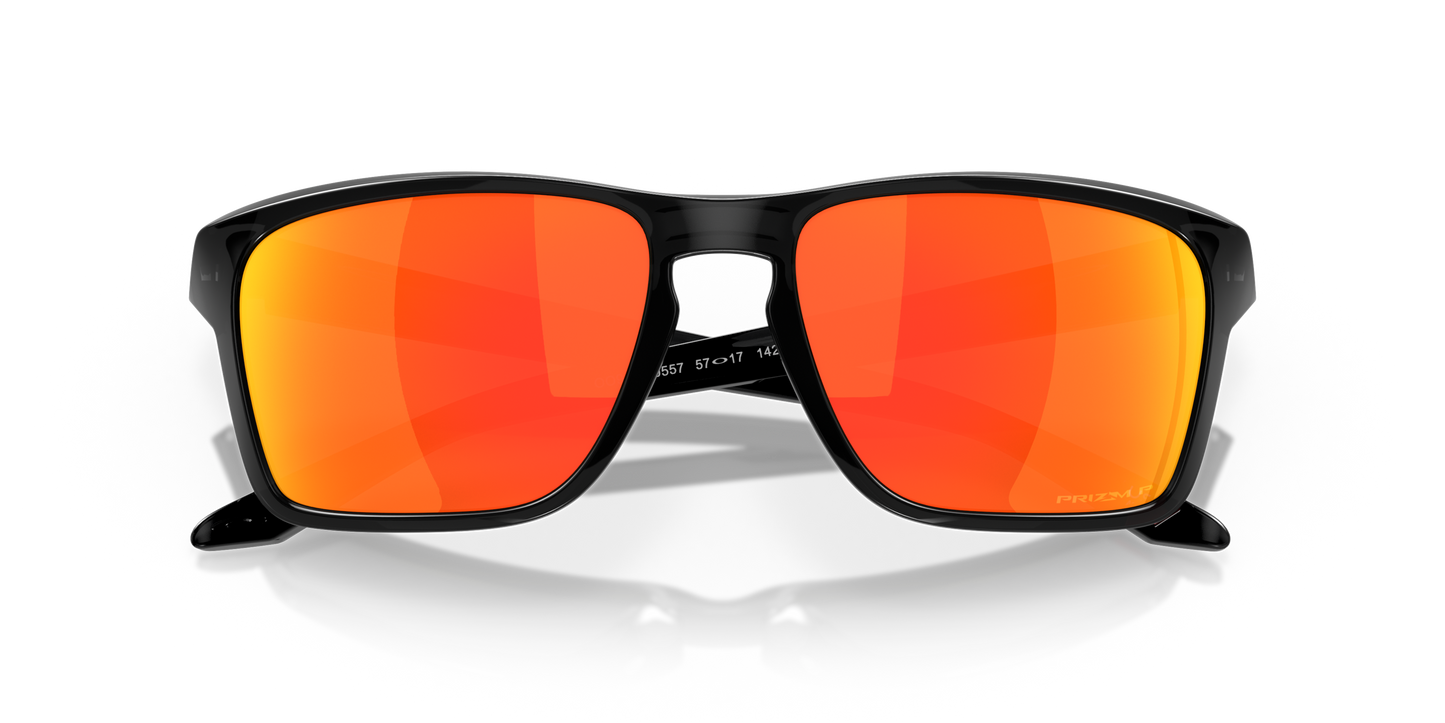 [Prizm Ruby Polarized Lenses, Black Ink Frame]