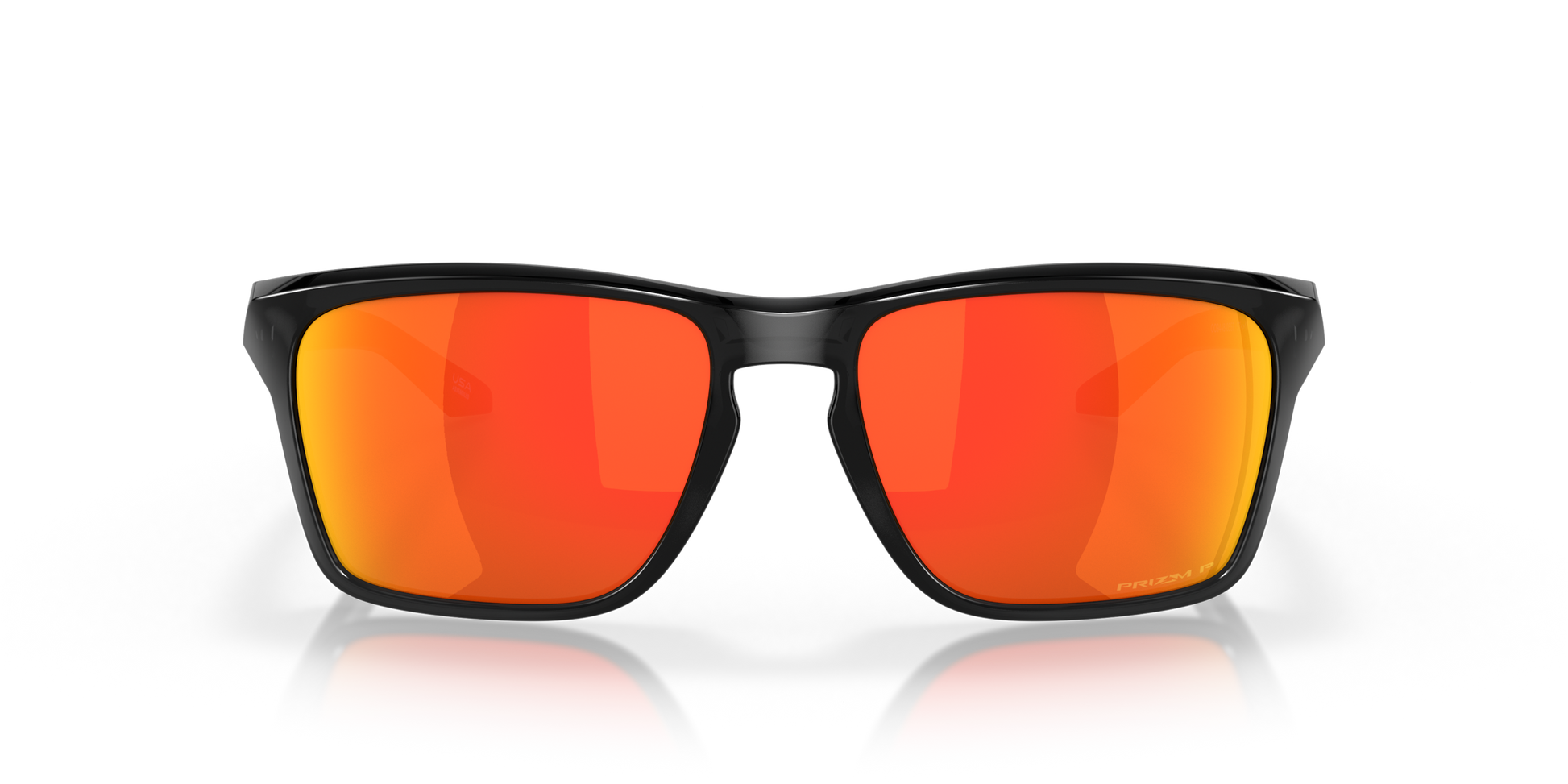 [Prizm Ruby Polarized Lenses, Black Ink Frame]