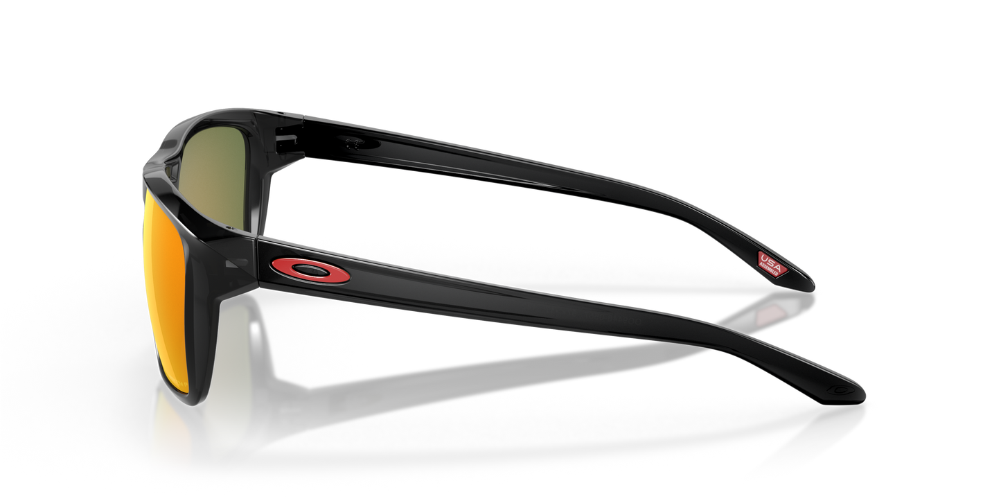 [Prizm Ruby Polarized Lenses, Black Ink Frame]