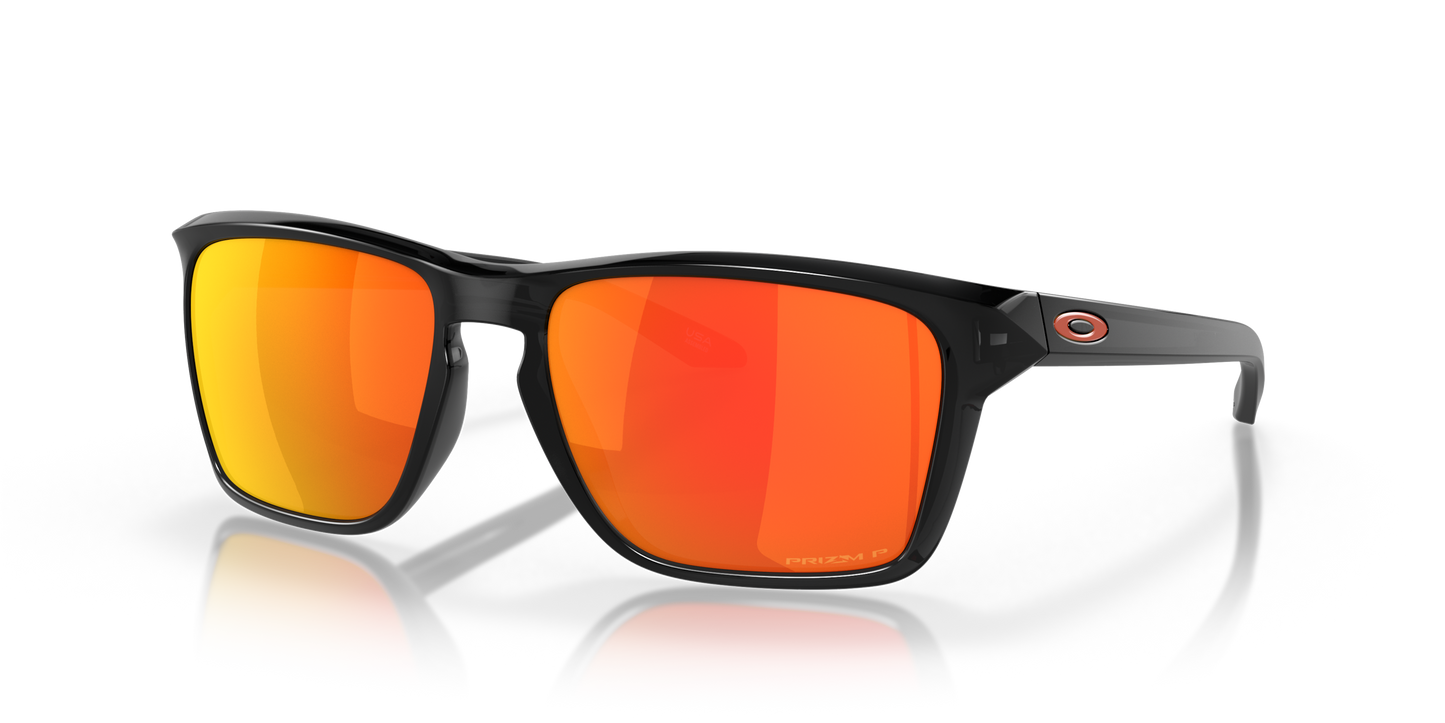 [Prizm Ruby Polarized Lenses, Black Ink Frame]