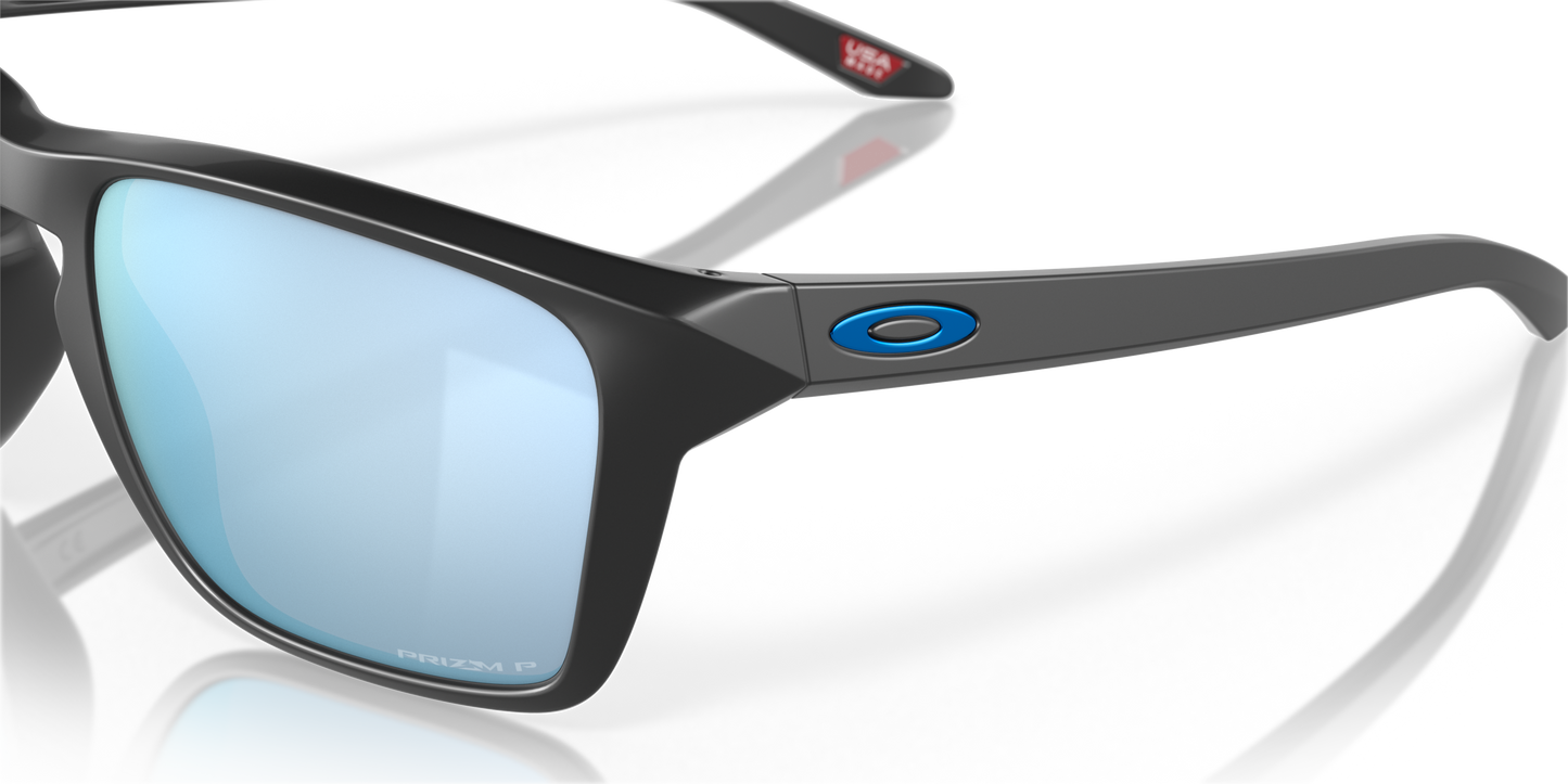 [Prizm Deep Water Polarized Lenses, Matte Black Frame]