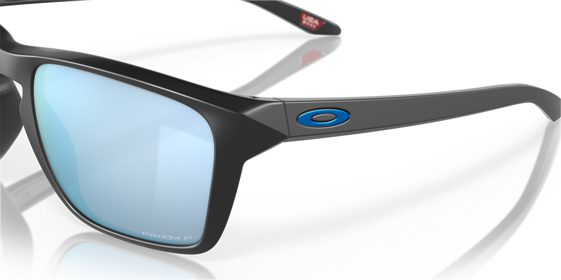 [Prizm Deep Water Polarized Lenses, Matte Black Frame]