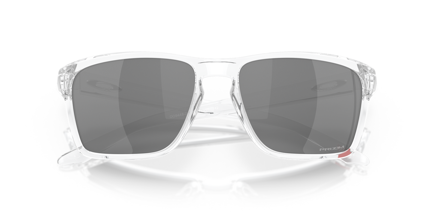 [Prizm Black Lenses, Polished Clear Frame]