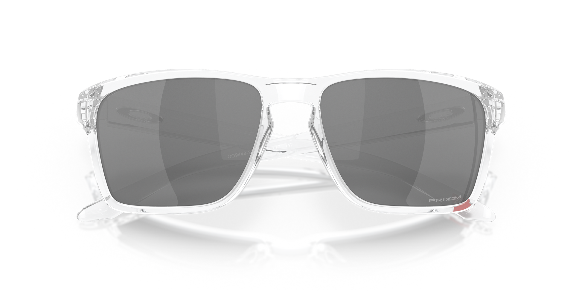 [Prizm Black Lenses, Polished Clear Frame]