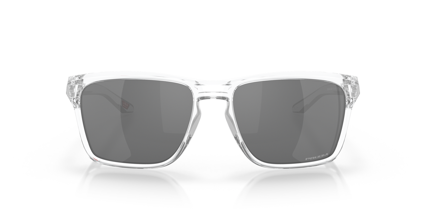 [Prizm Black Lenses, Polished Clear Frame]
