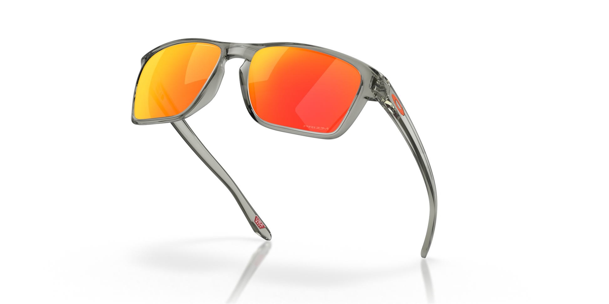 [Prizm Ruby Lenses, Grey Ink Frame]