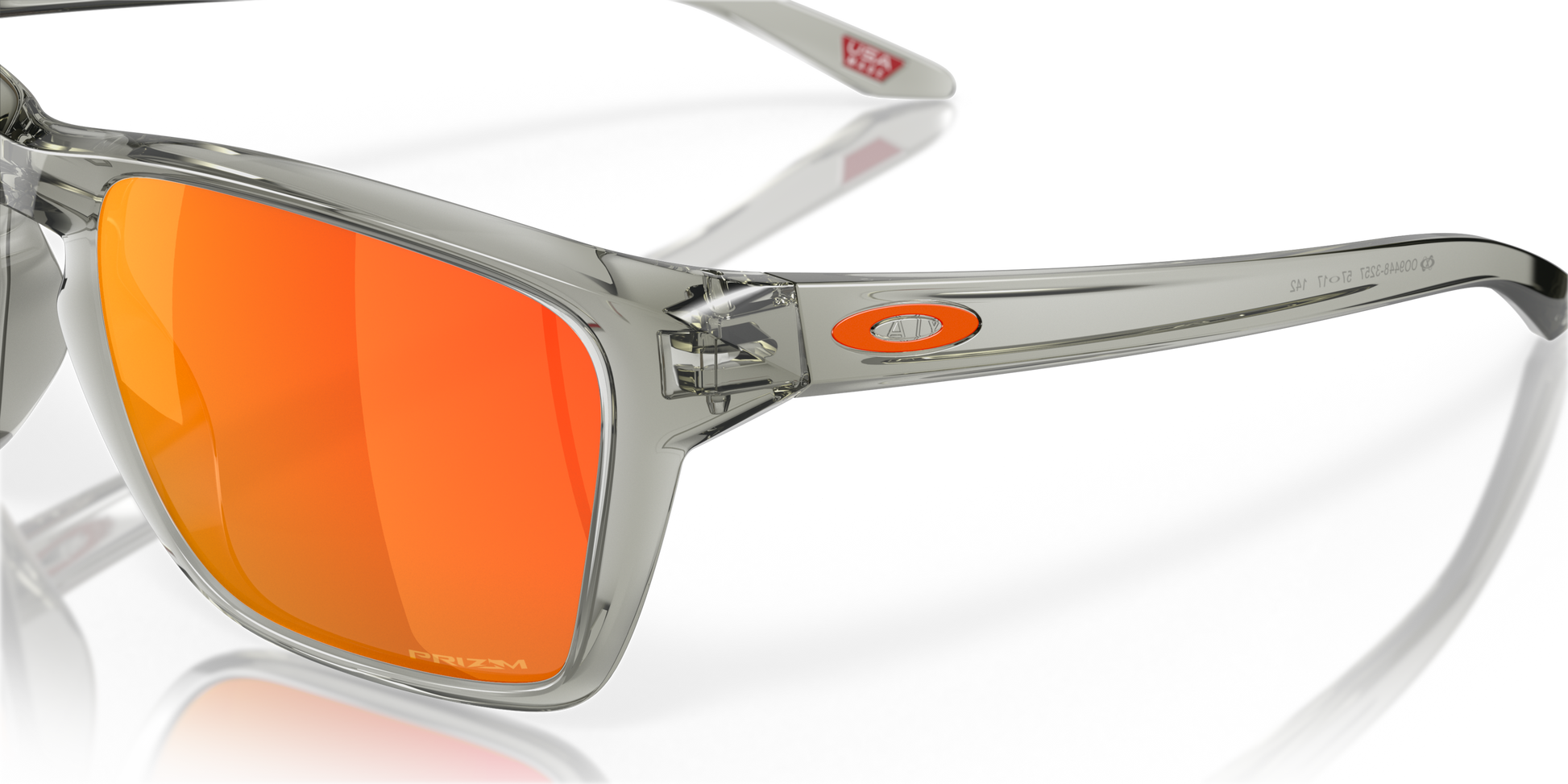 [Prizm Ruby Lenses, Grey Ink Frame]
