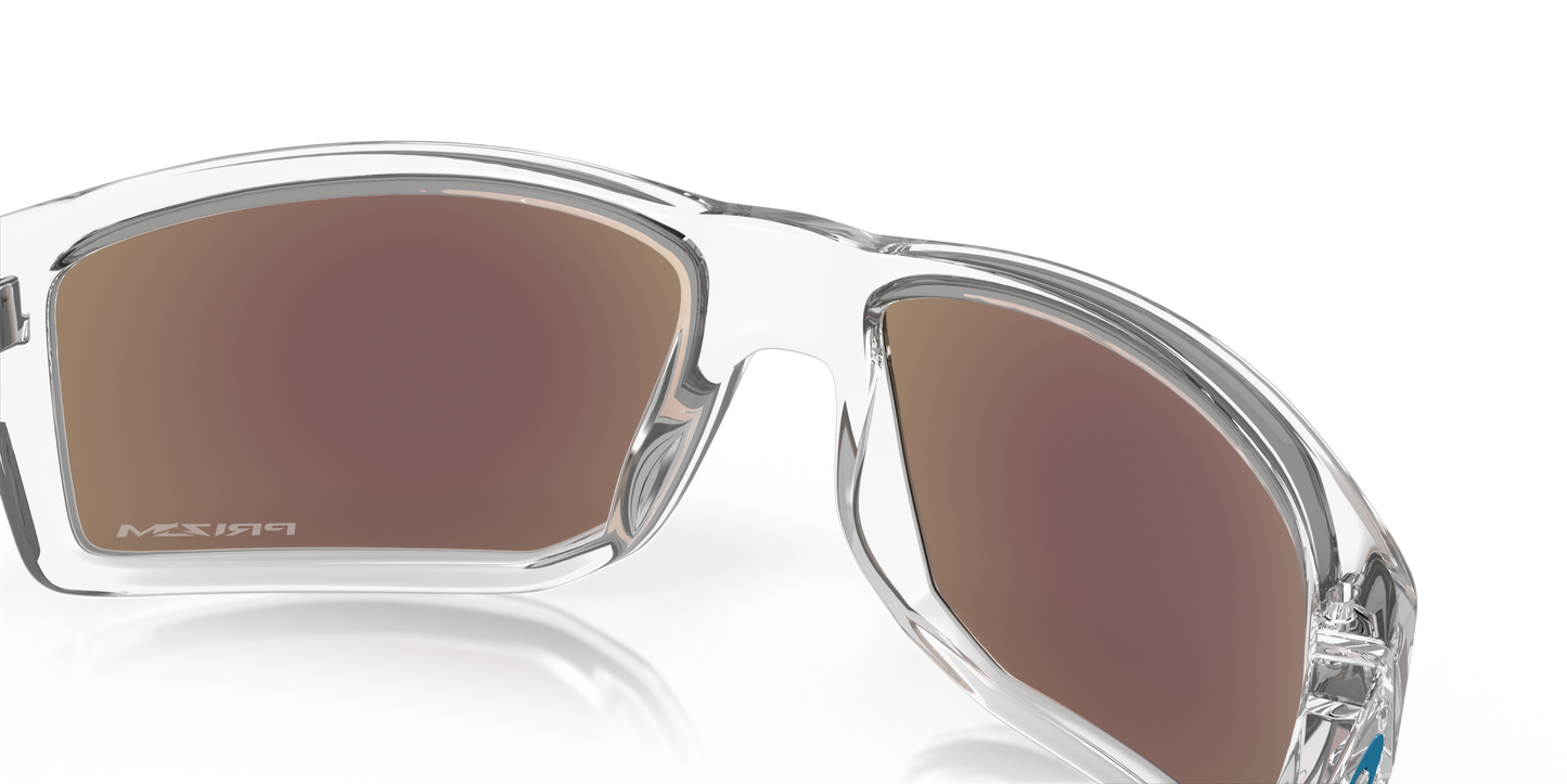 [Prizm Sapphire Lenses, Polished Clear Frame]