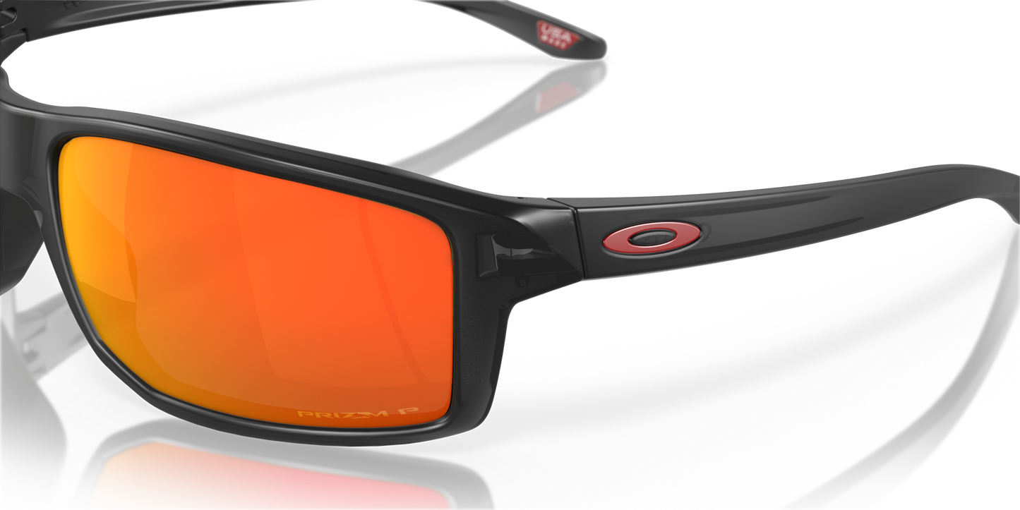 [Prizm Ruby Polarized Lenses, Black Ink Frame]