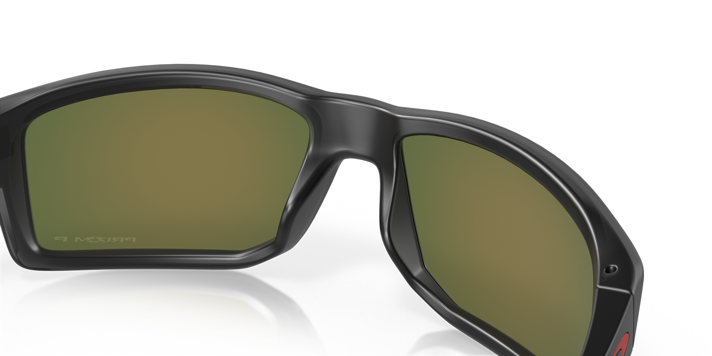[Prizm Ruby Polarized Lenses, Black Ink Frame]
