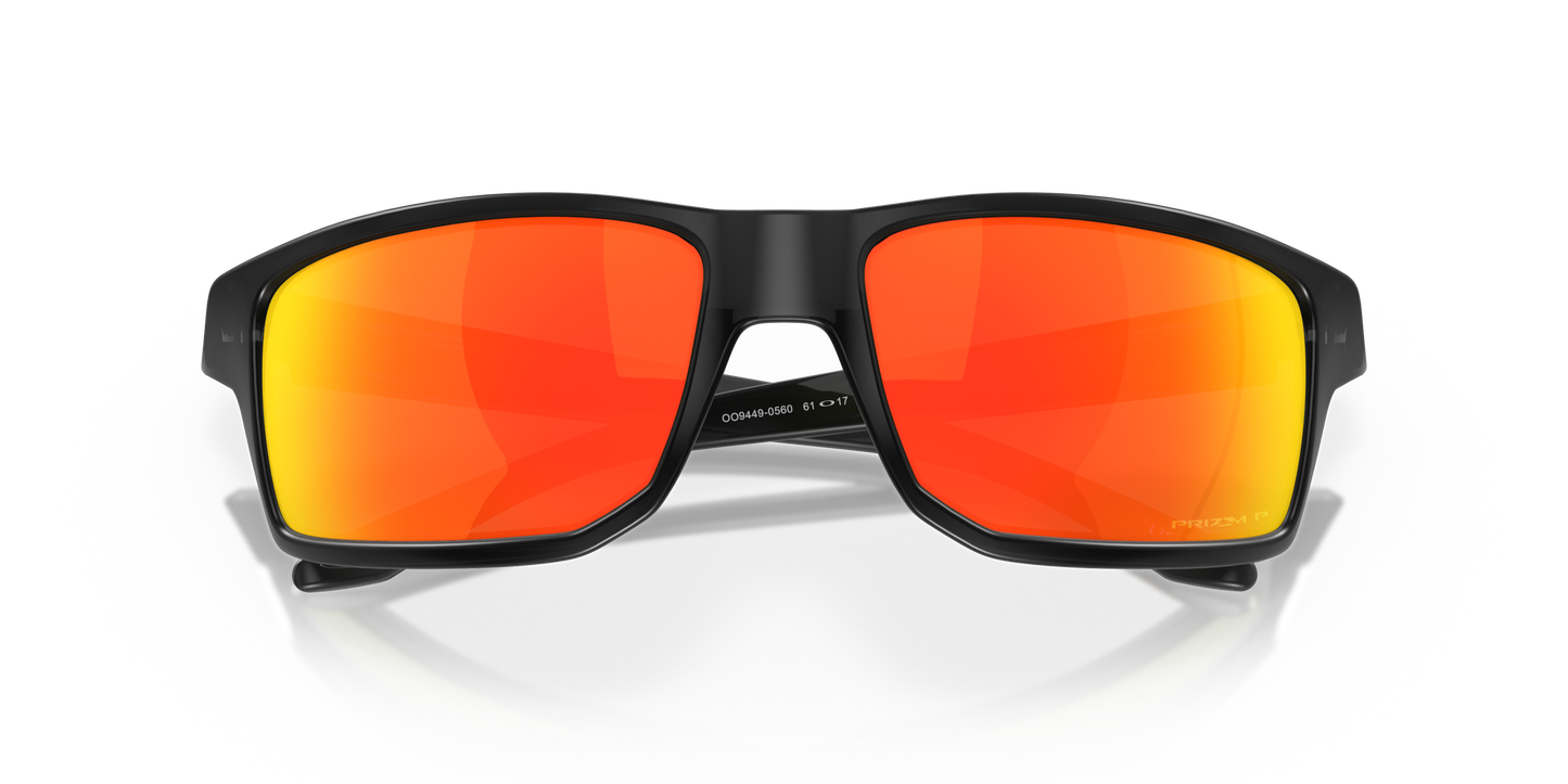 [Prizm Ruby Polarized Lenses, Black Ink Frame]