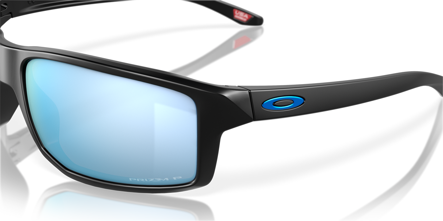 [Prizm Deep Water Polarized Lenses, Matte Black Frame]
