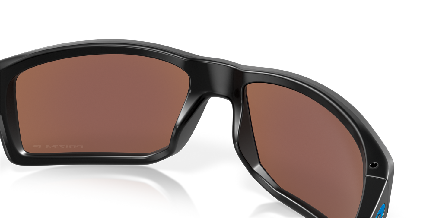 [Prizm Deep Water Polarized Lenses, Matte Black Frame]