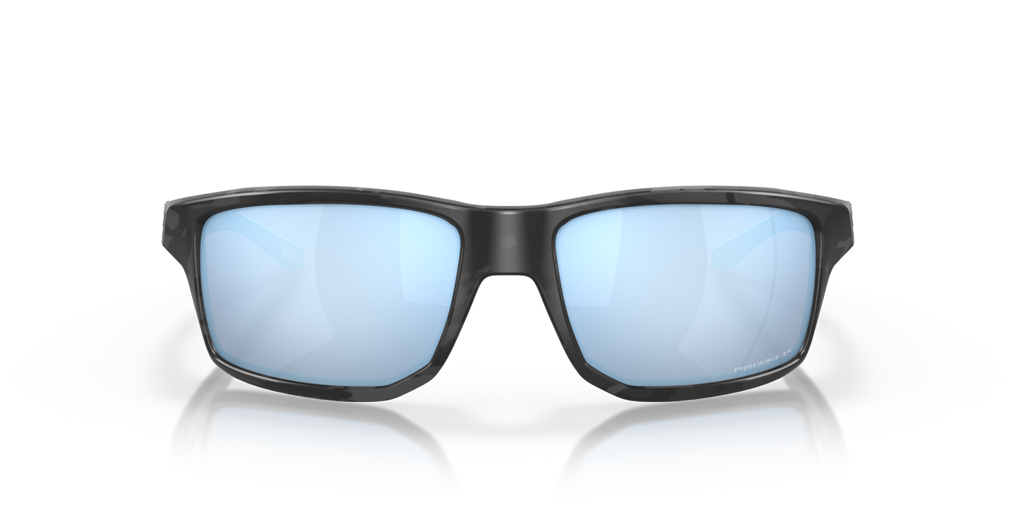 [Prizm Deep Water Polarized Lenses, Matte Black Camo Frame]