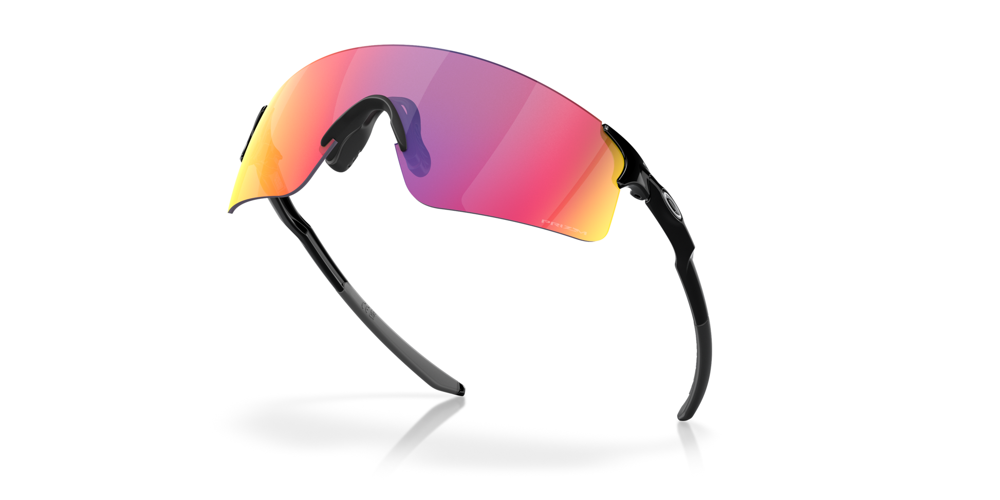 [Prizm Road Lenses, Polished Black Frame]
