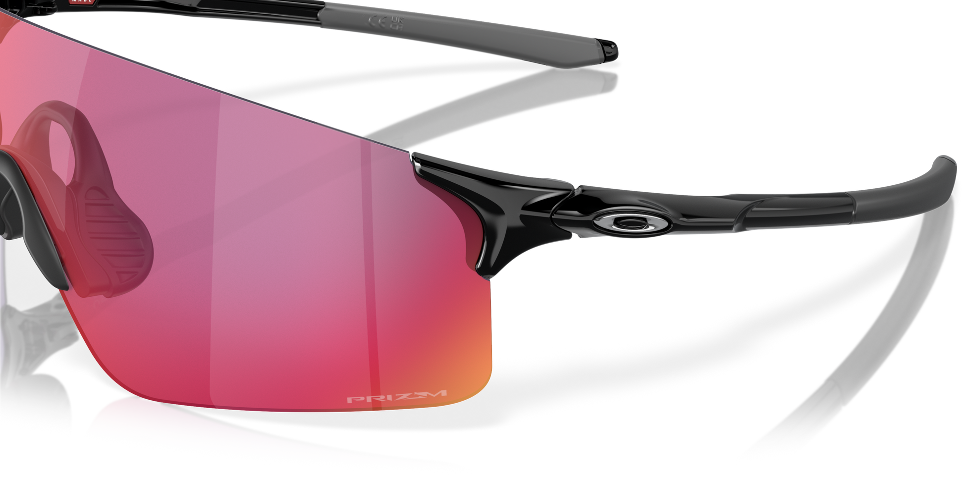 [Prizm Road Lenses, Polished Black Frame]