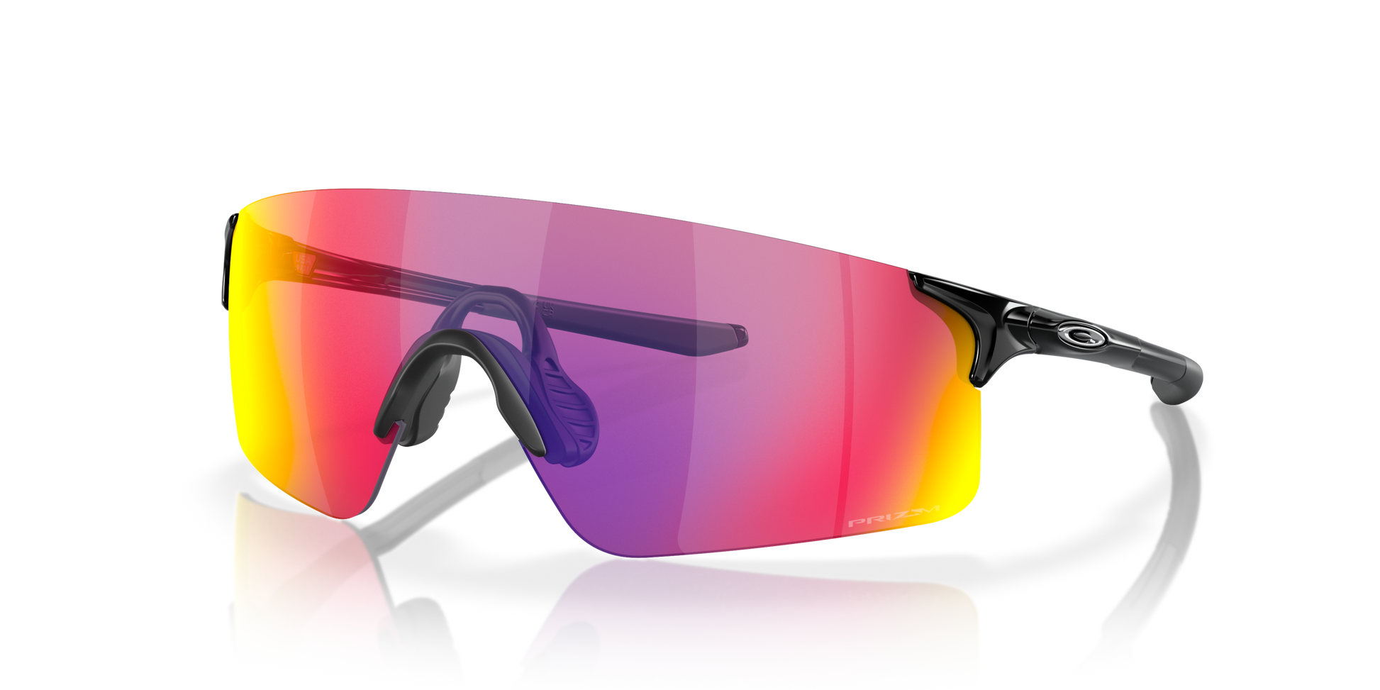 [Prizm Road Lenses, Polished Black Frame]