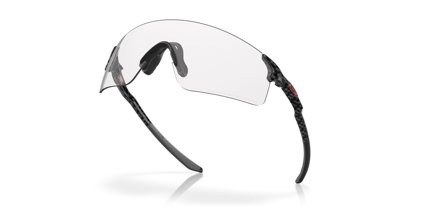 [Clear To Black Iridium Photochromic Lenses, Carbon Fiber Frame]