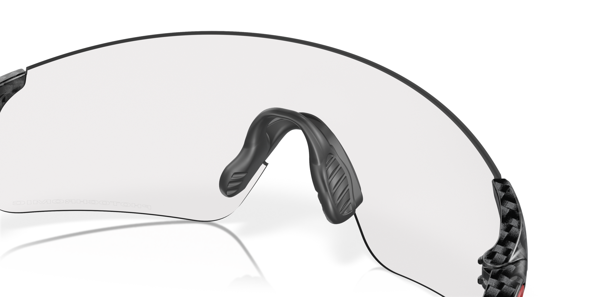 [Clear To Black Iridium Photochromic Lenses, Carbon Fiber Frame]