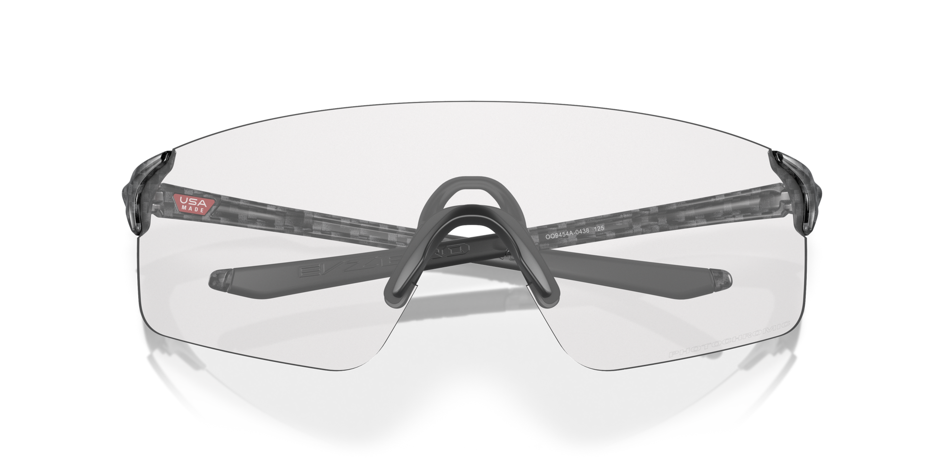 [Clear To Black Iridium Photochromic Lenses, Carbon Fiber Frame]