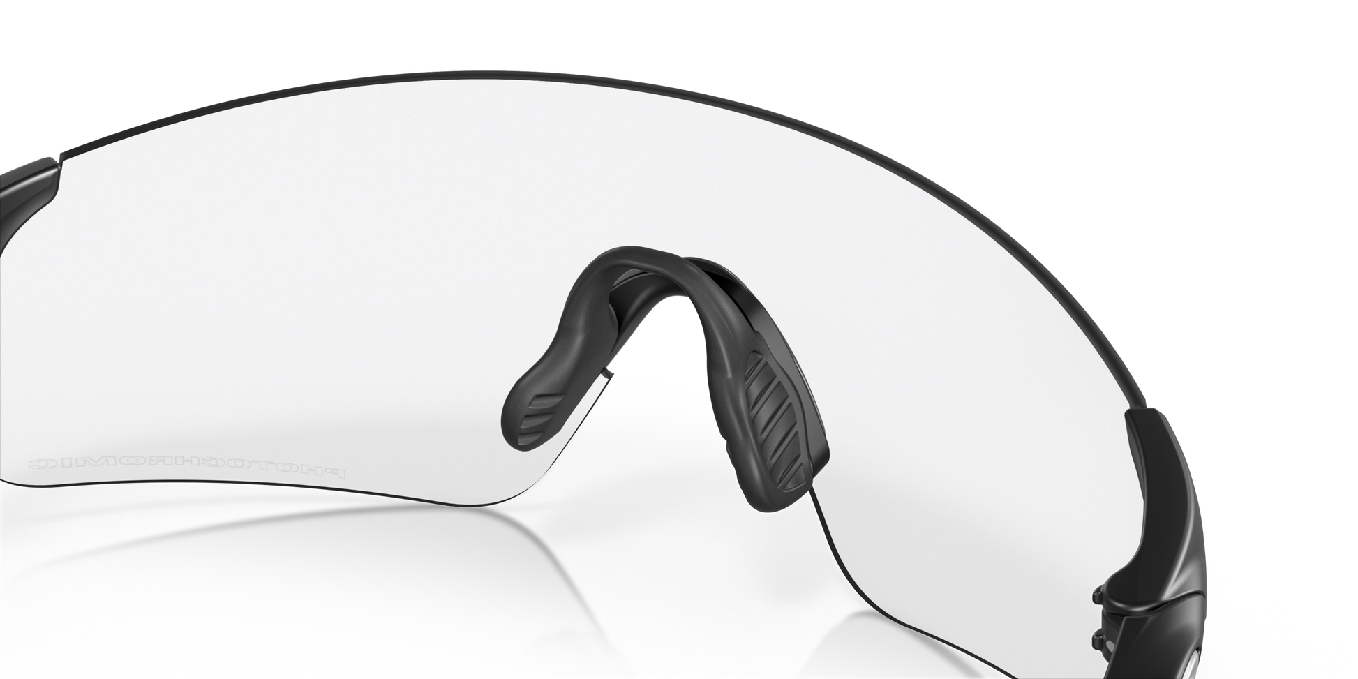 [Clear To Black Iridium Photochromic Lenses, Matte Black Frame]