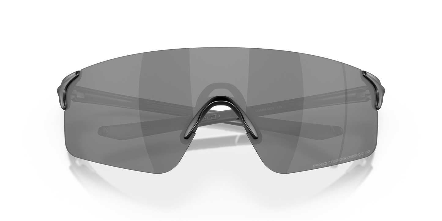 [Clear To Black Iridium Photochromic Lenses, Matte Black Frame]