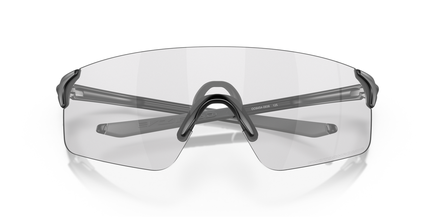 [Clear To Black Iridium Photochromic Lenses, Matte Black Frame]