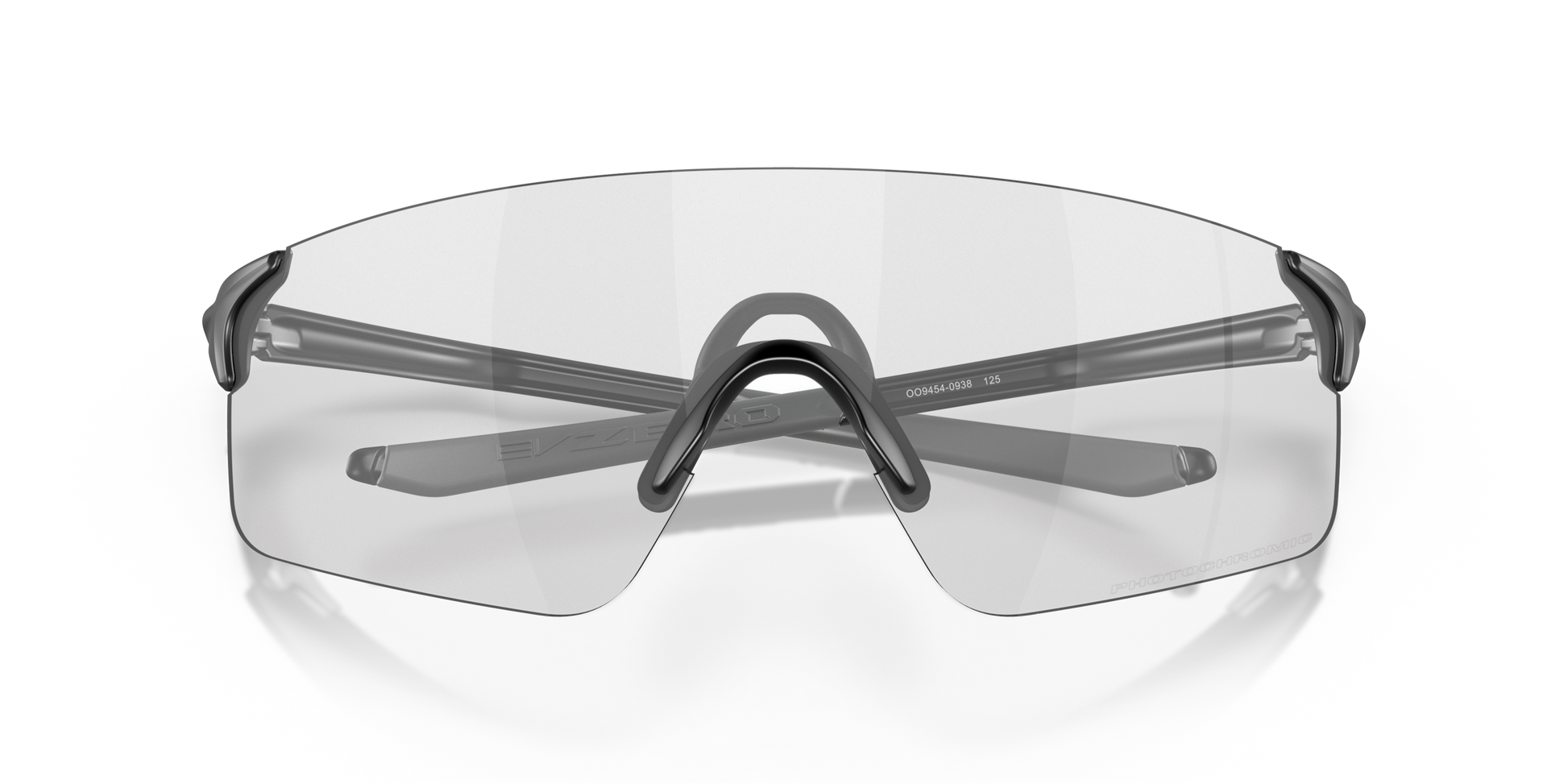 [Clear To Black Iridium Photochromic Lenses, Matte Black Frame]
