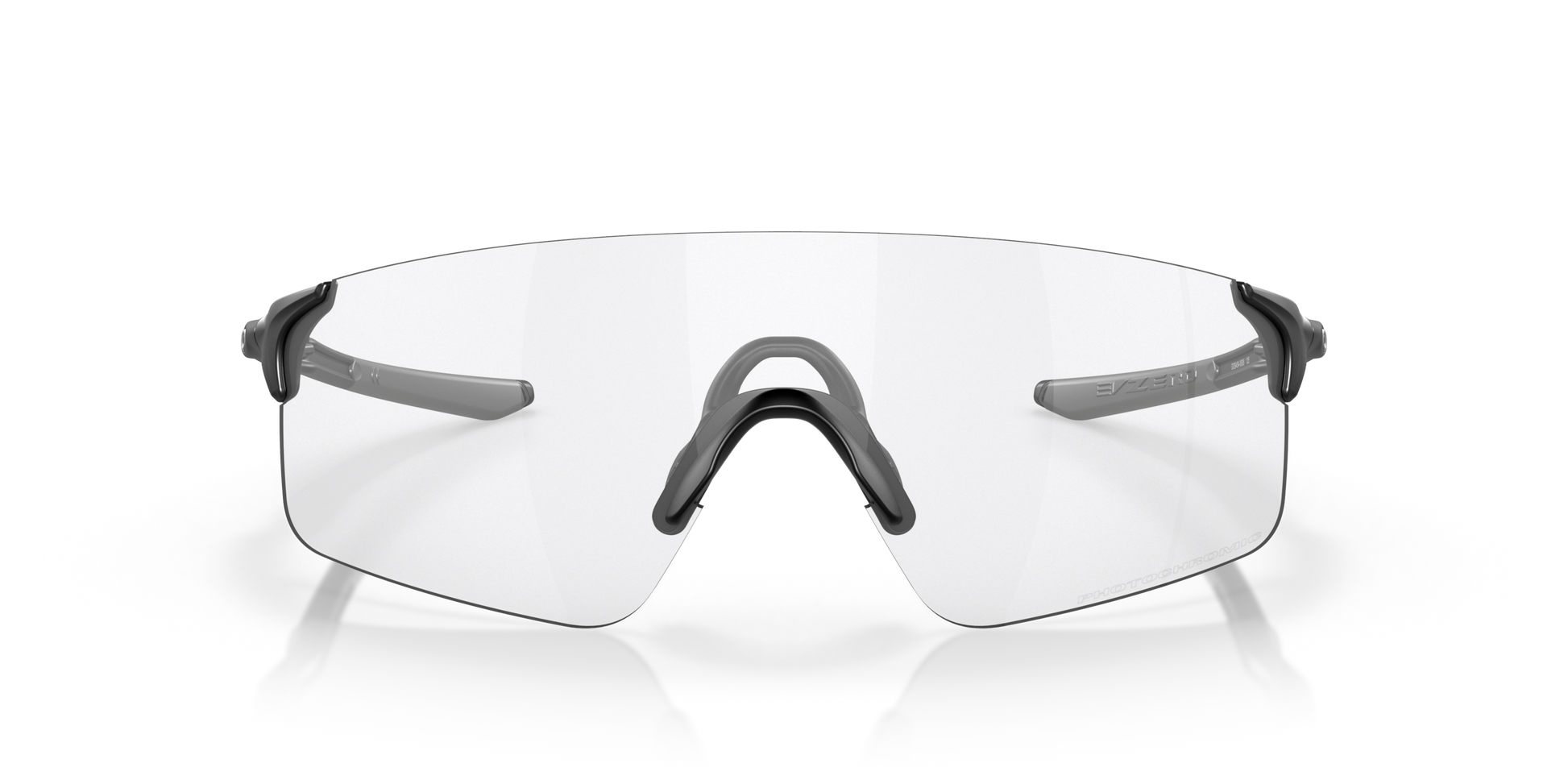 [Clear To Black Iridium Photochromic Lenses, Matte Black Frame]