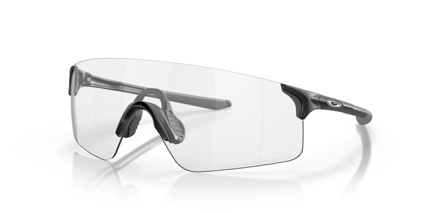 [Clear To Black Iridium Photochromic Lenses, Matte Black Frame]