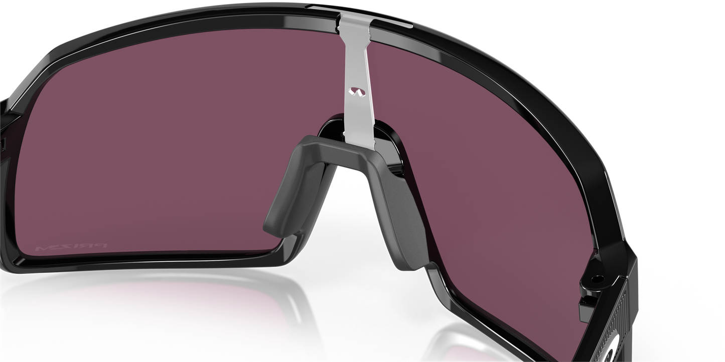 [Prizm Road Black Lenses, Polished Black Frame]