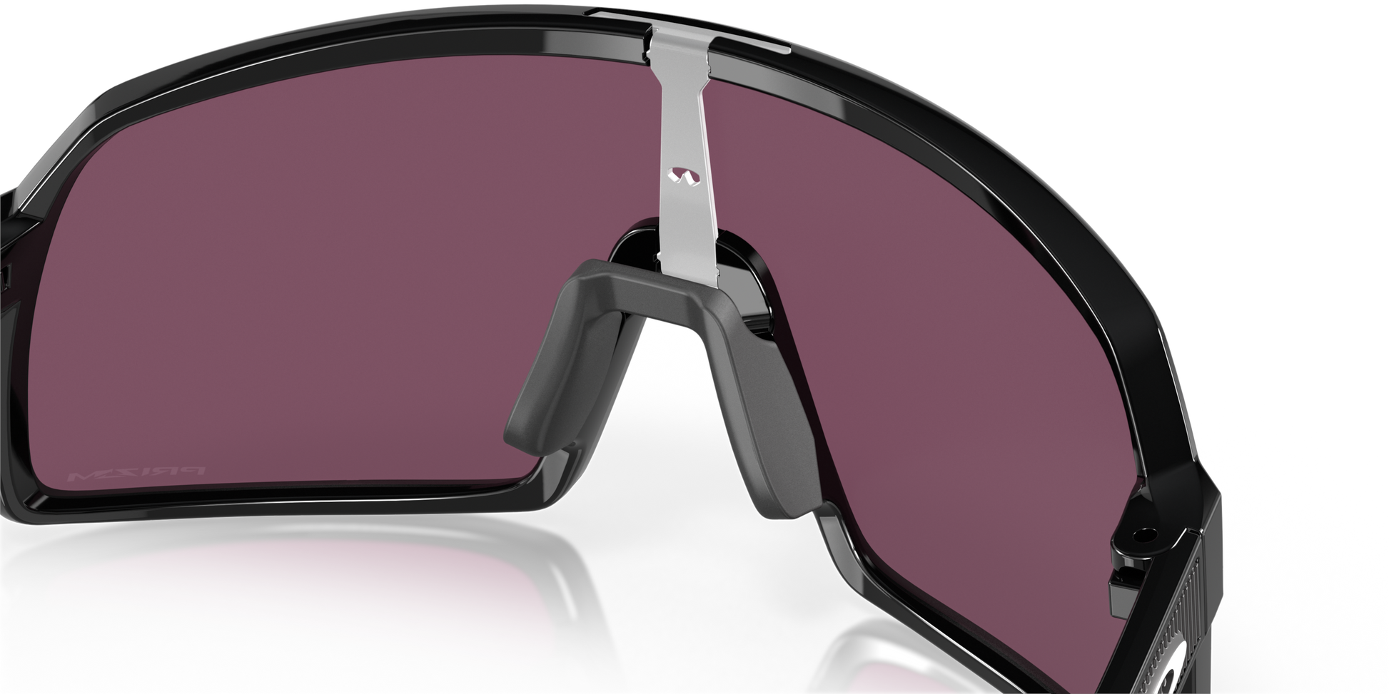 [Prizm Road Black Lenses, Polished Black Frame]