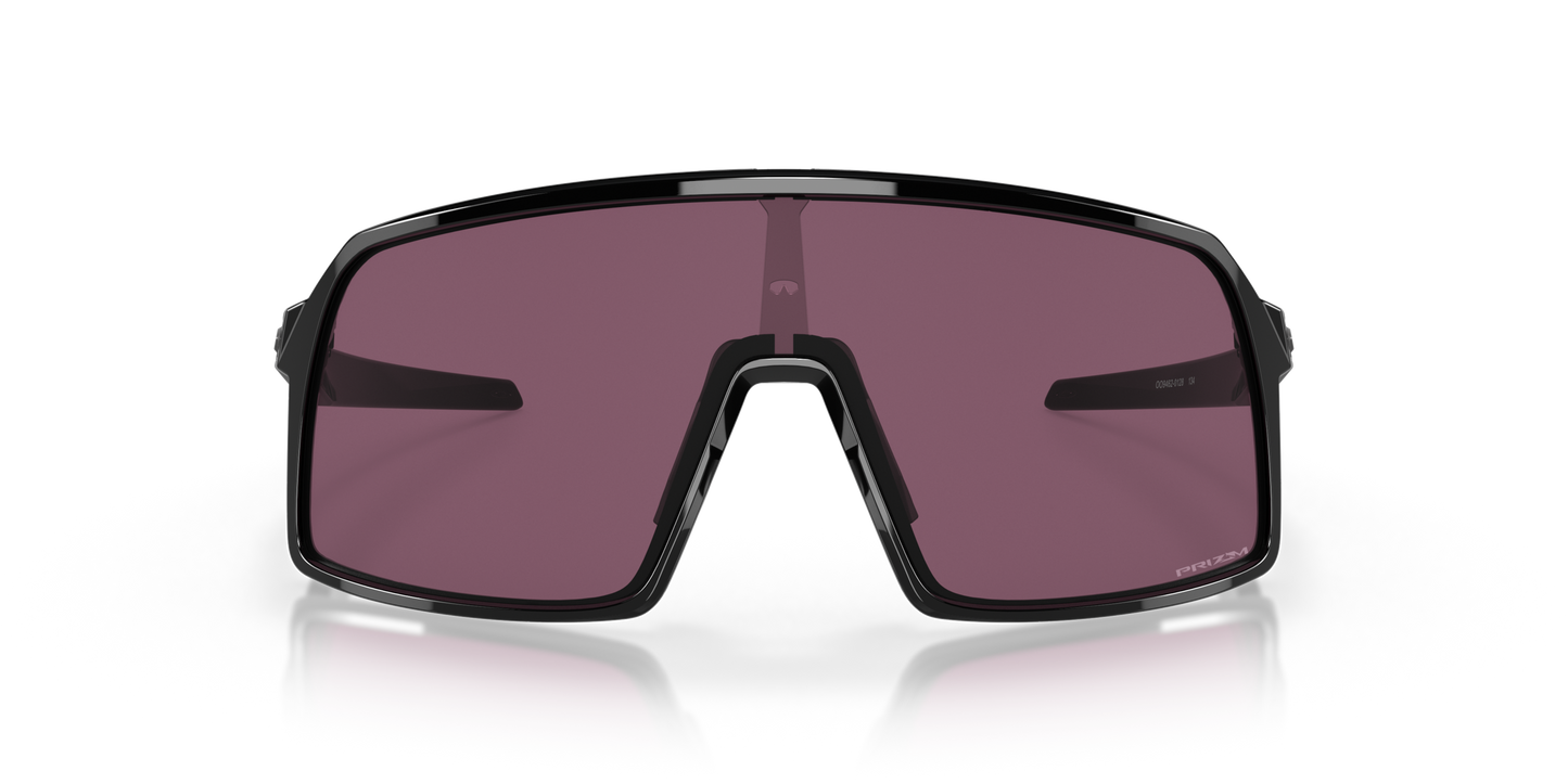 [Prizm Road Black Lenses, Polished Black Frame]