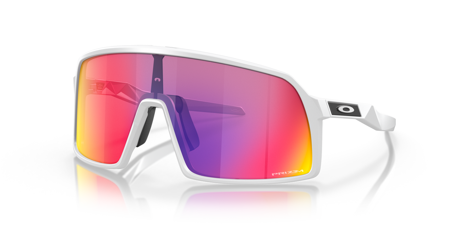 [Prizm Road Lenses, Matte White Frame]