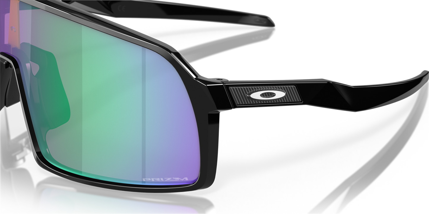 [Prizm Jade Lenses, Polished Black Frame]