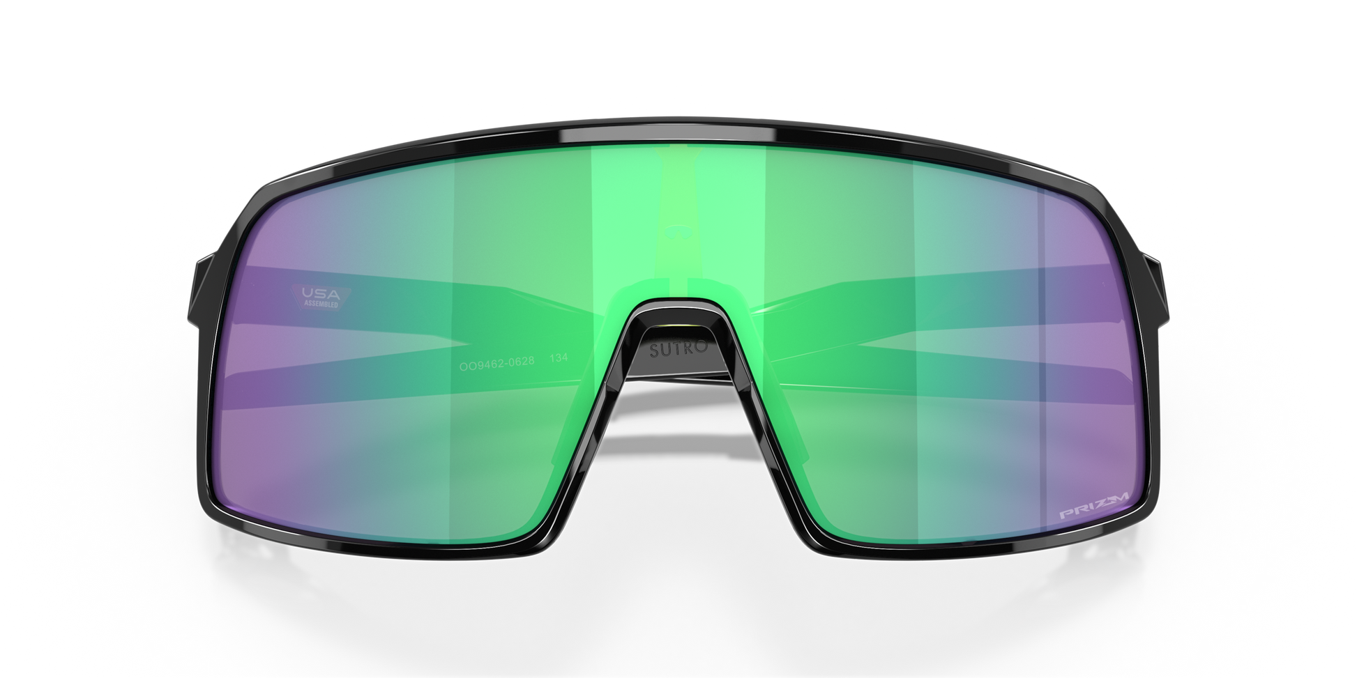 [Prizm Jade Lenses, Polished Black Frame]