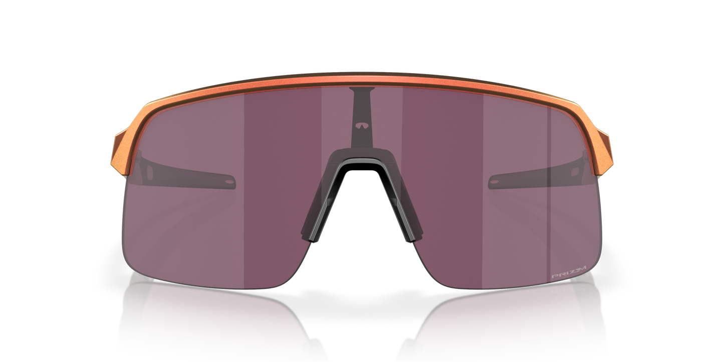 [Prizm Road Black Lenses, Matte Red Gold Colorshift Frame]