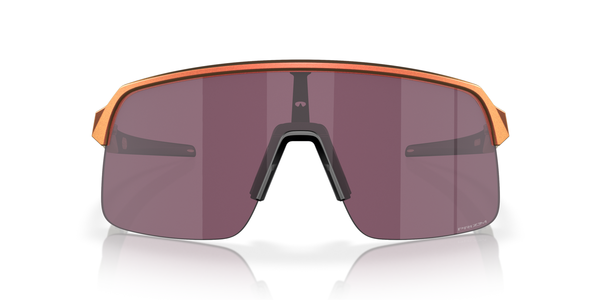 [Prizm Road Black Lenses, Matte Red Gold Colorshift Frame]