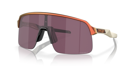 [Prizm Road Black Lenses, Matte Red Gold Colorshift Frame]