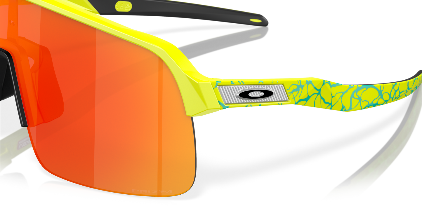 [Prizm Ruby Lenses, Matte Tennis Ball Yellow Frame]