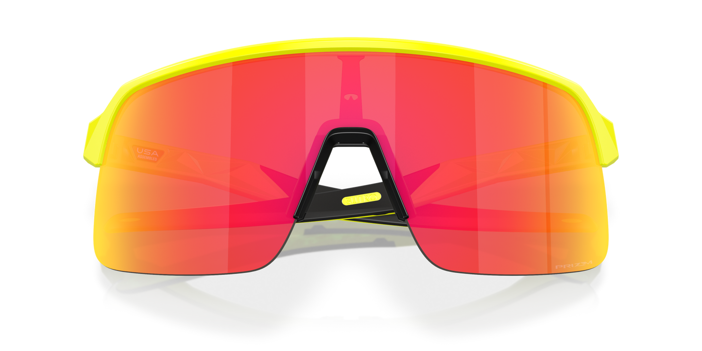 [Prizm Ruby Lenses, Matte Tennis Ball Yellow Frame]