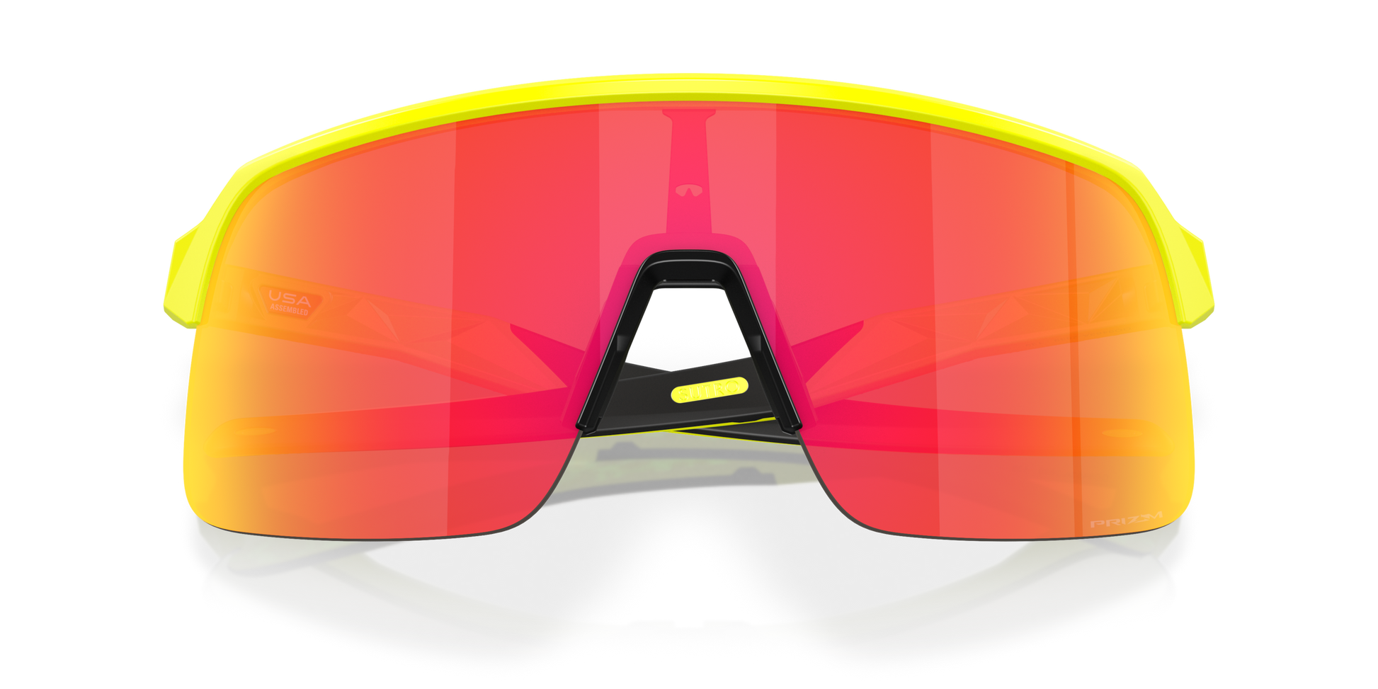 [Prizm Ruby Lenses, Matte Tennis Ball Yellow Frame]