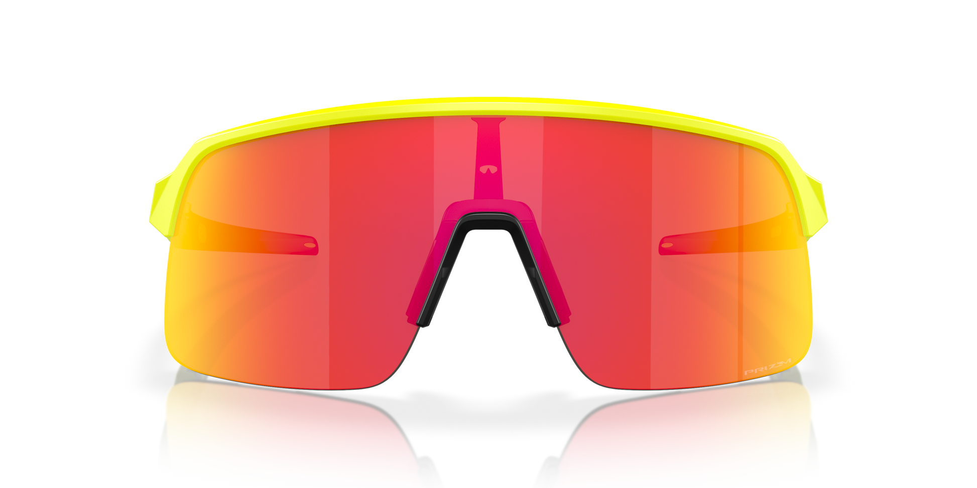 [Prizm Ruby Lenses, Matte Tennis Ball Yellow Frame]