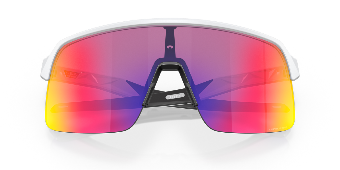 [Prizm Road Lenses, Matte White Frame]