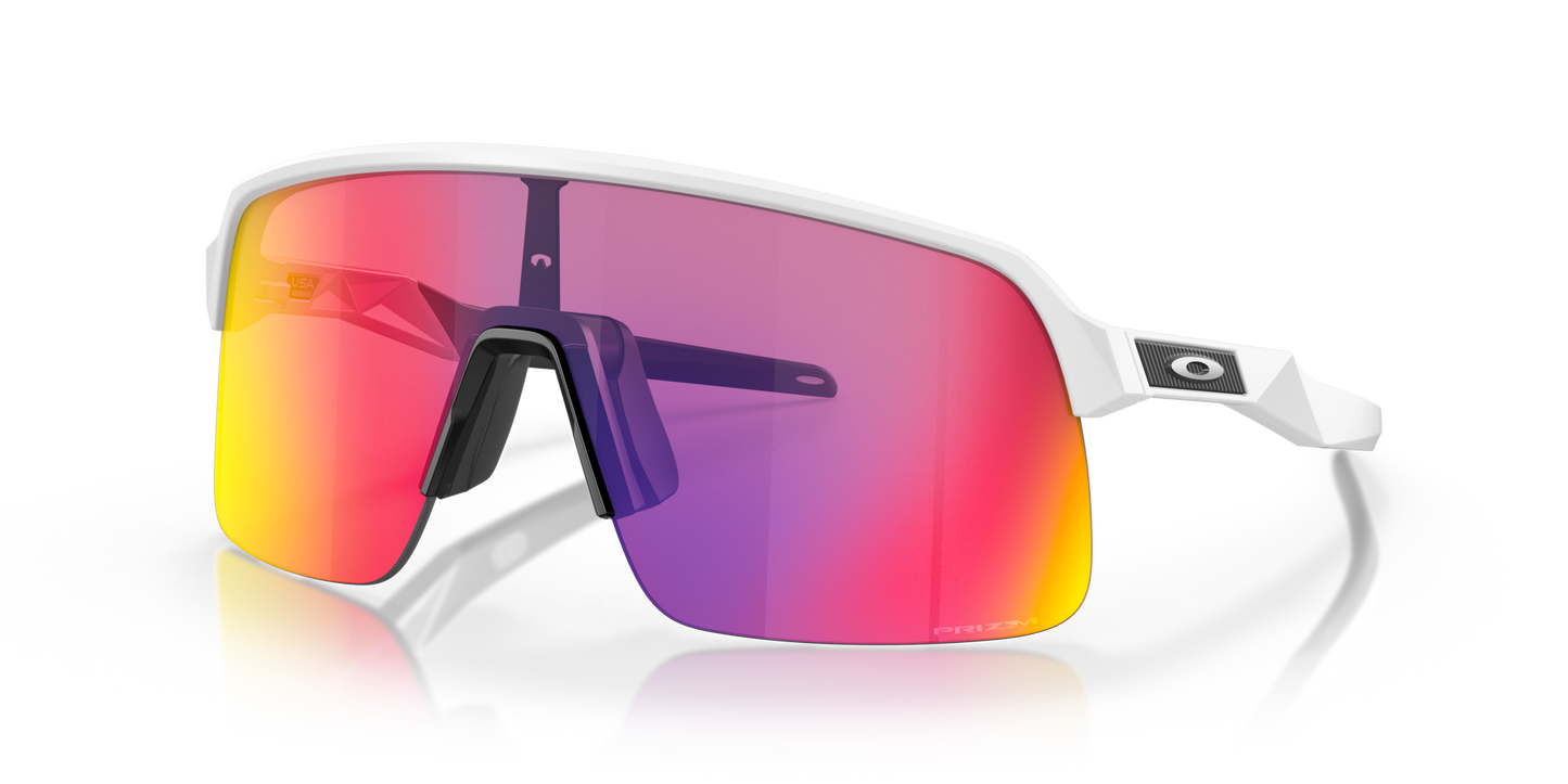 [Prizm Road Lenses, Matte White Frame]