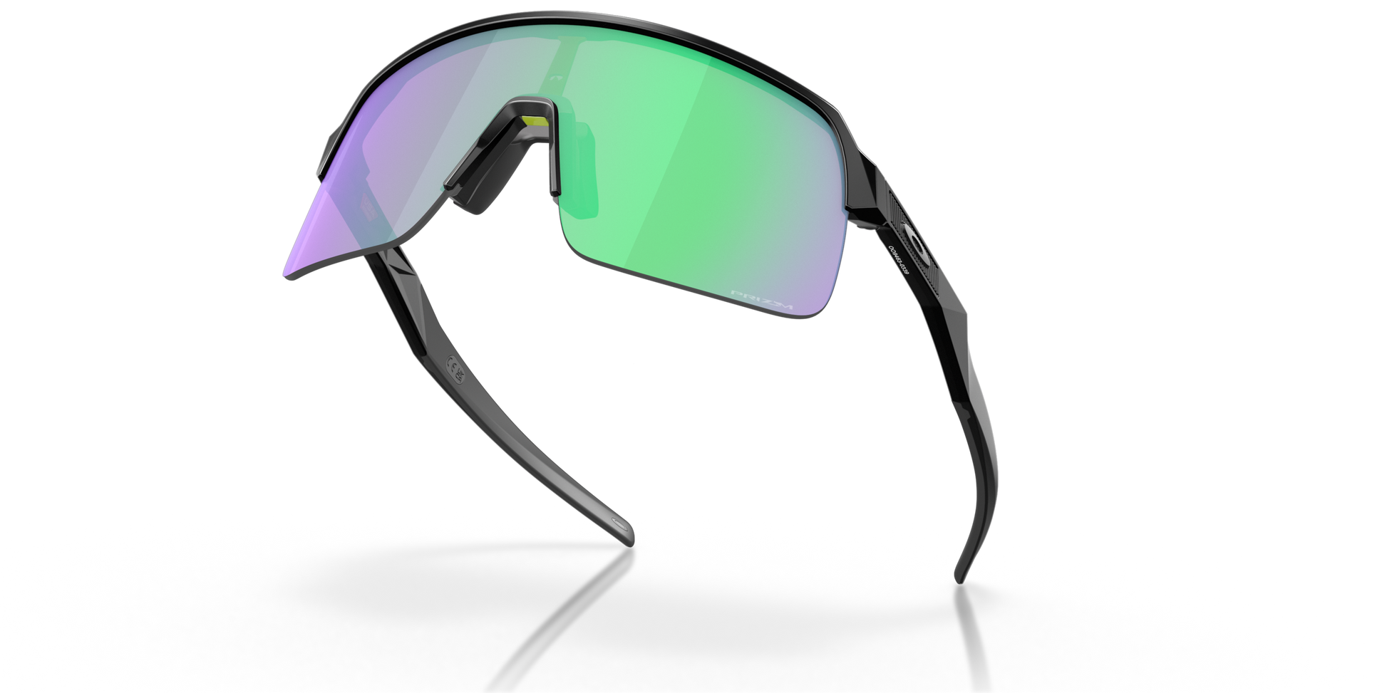 [Prizm Road Jade Lenses, Matte Black Frame]